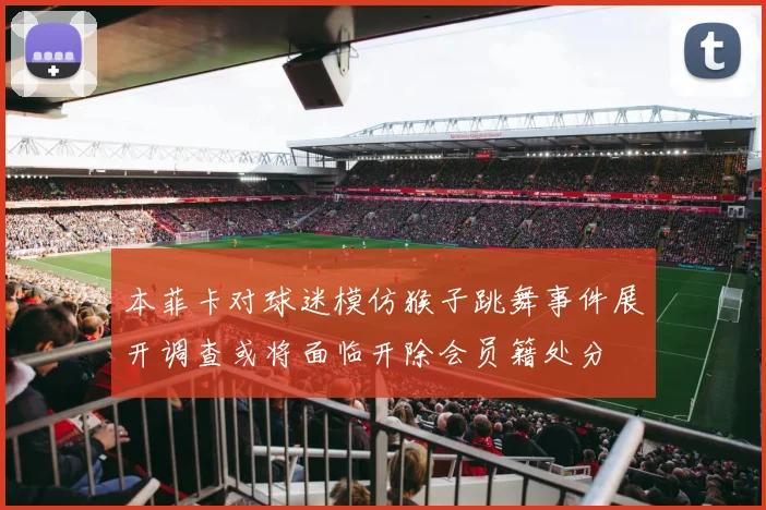 本菲卡对球迷模仿猴子跳舞事件展开调查或将面临开除会员籍处分